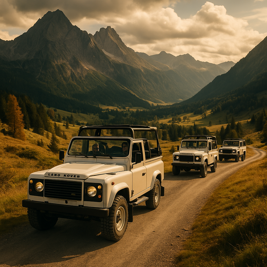 Teamwork and Adventure: Jeep Safari in Carinthia, Austria