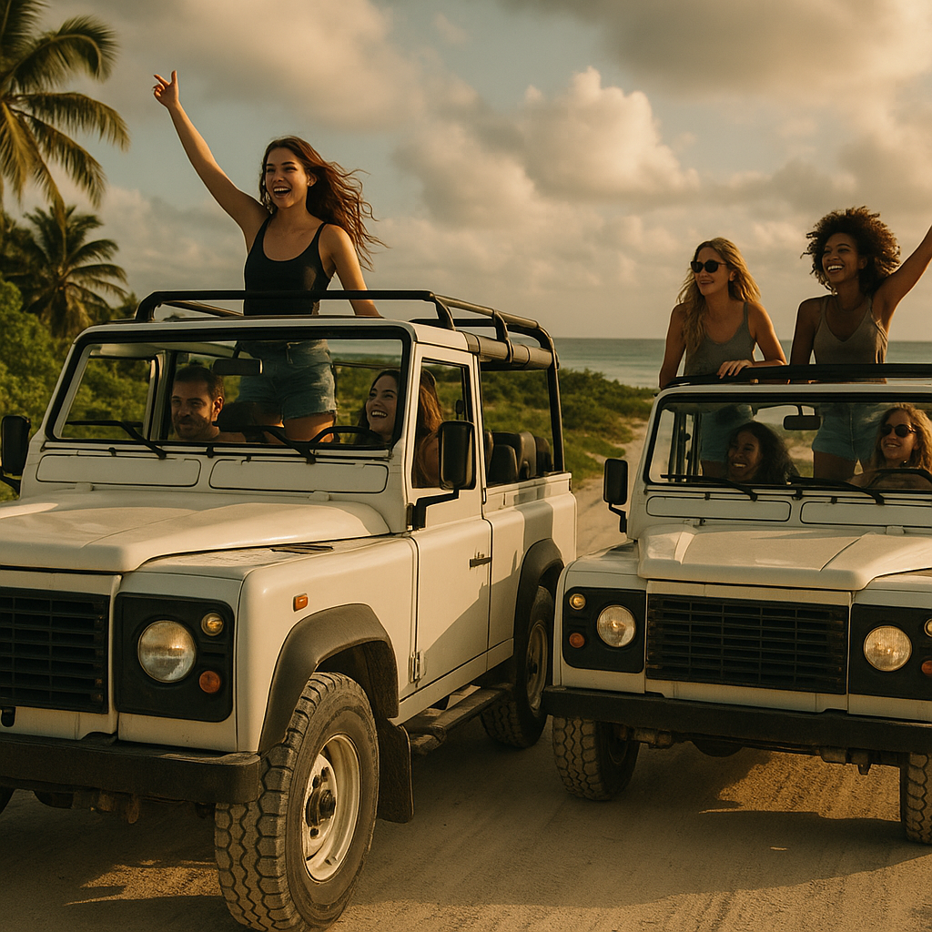 Friends Travel Experience: Your Jeep Safari Adventure Awaits in the Caribbean