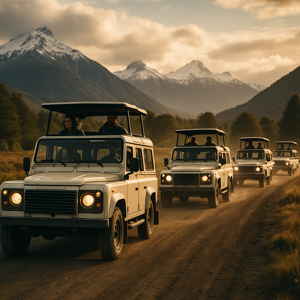Corporate Team Building Events in Zona Sur, Chile: Jeep Safari Adventures