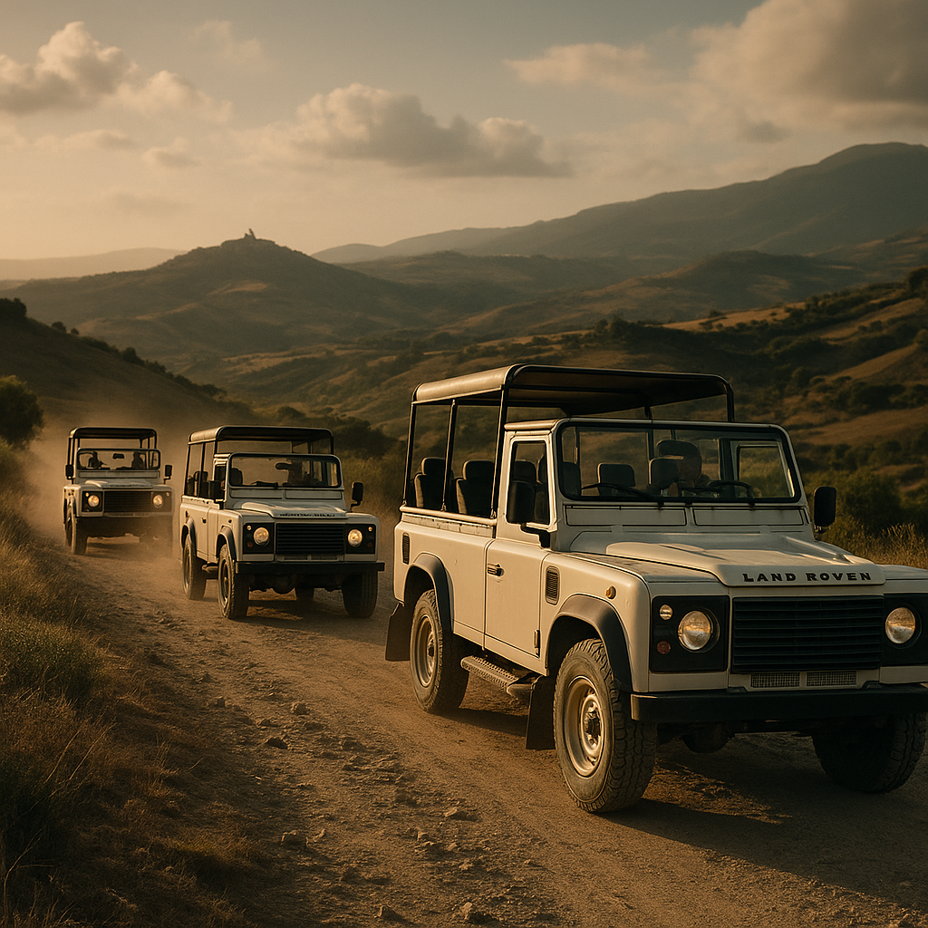 Company Events in Tropea: A Jeep Safari Adventure