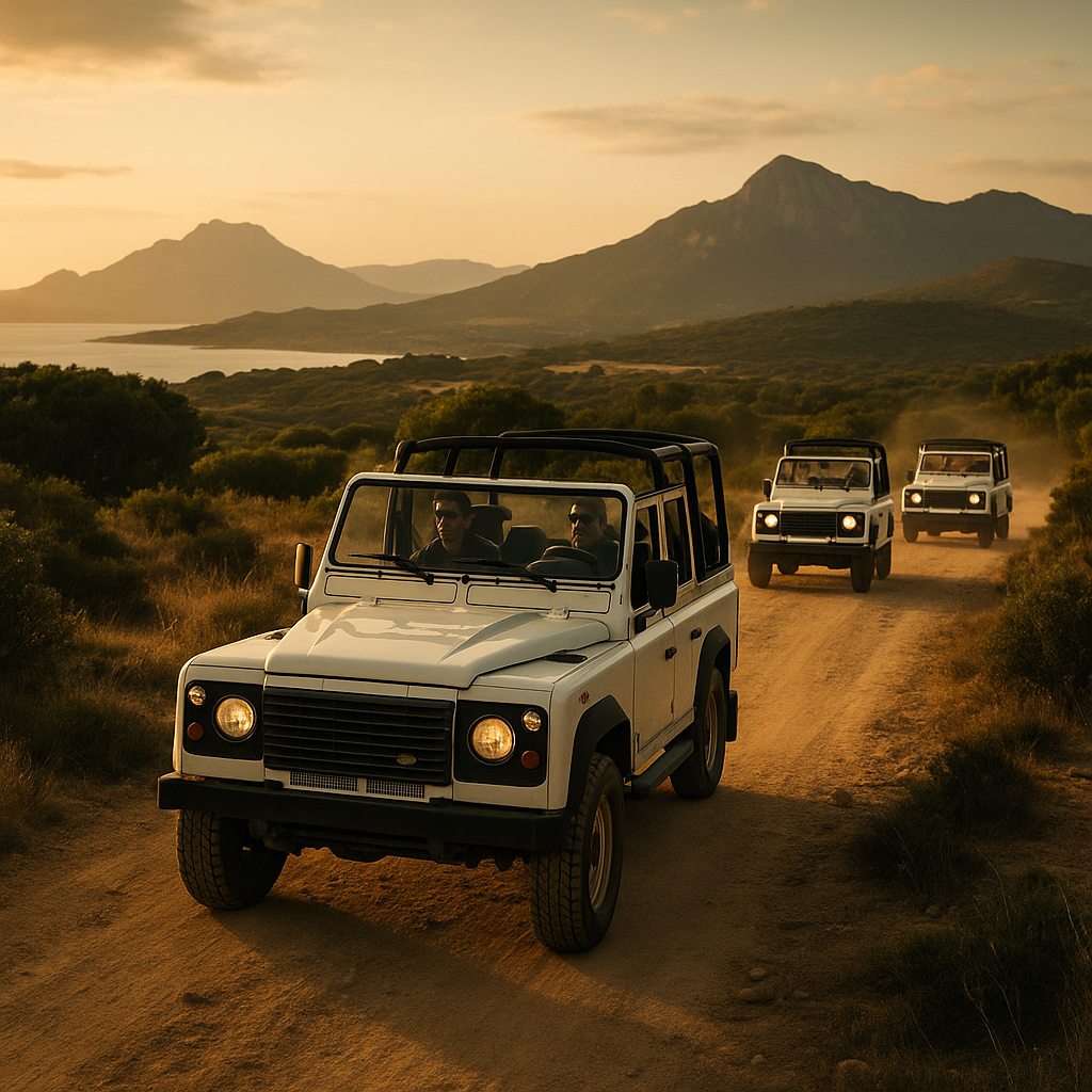 Romantic Getaway in Sardinia: Jeep Safari Adventures