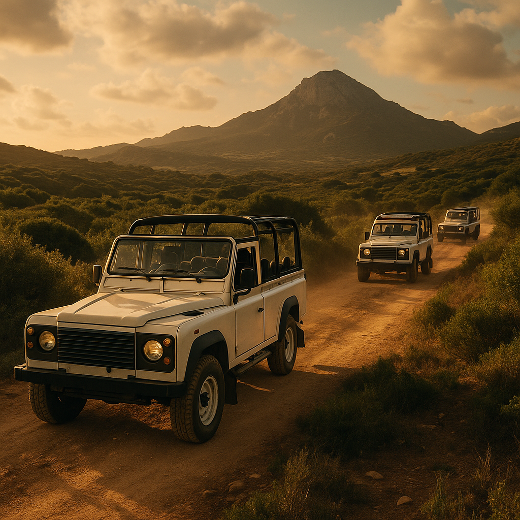 Team Building Activities in Sardinia: Jeep Safari Adventures