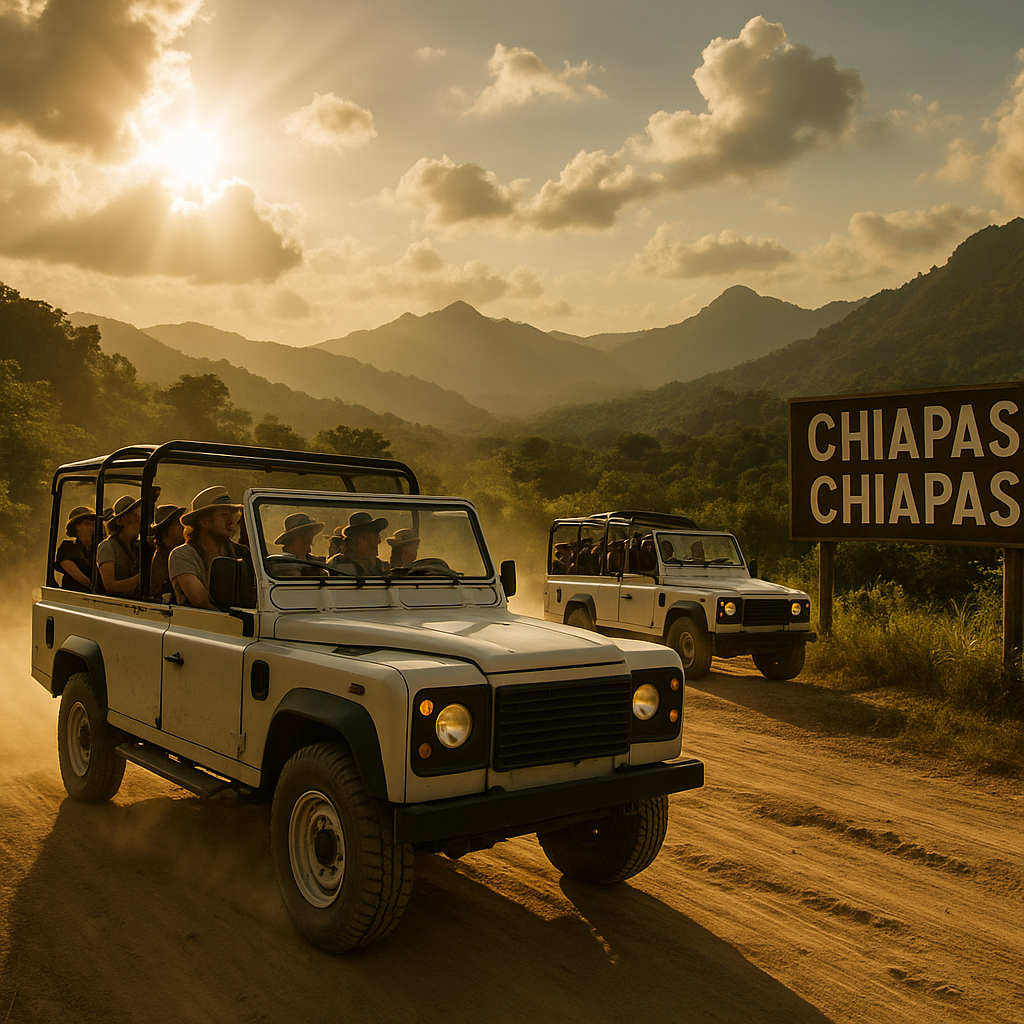 Couples Jeep Safari in Chiapas, Mexico