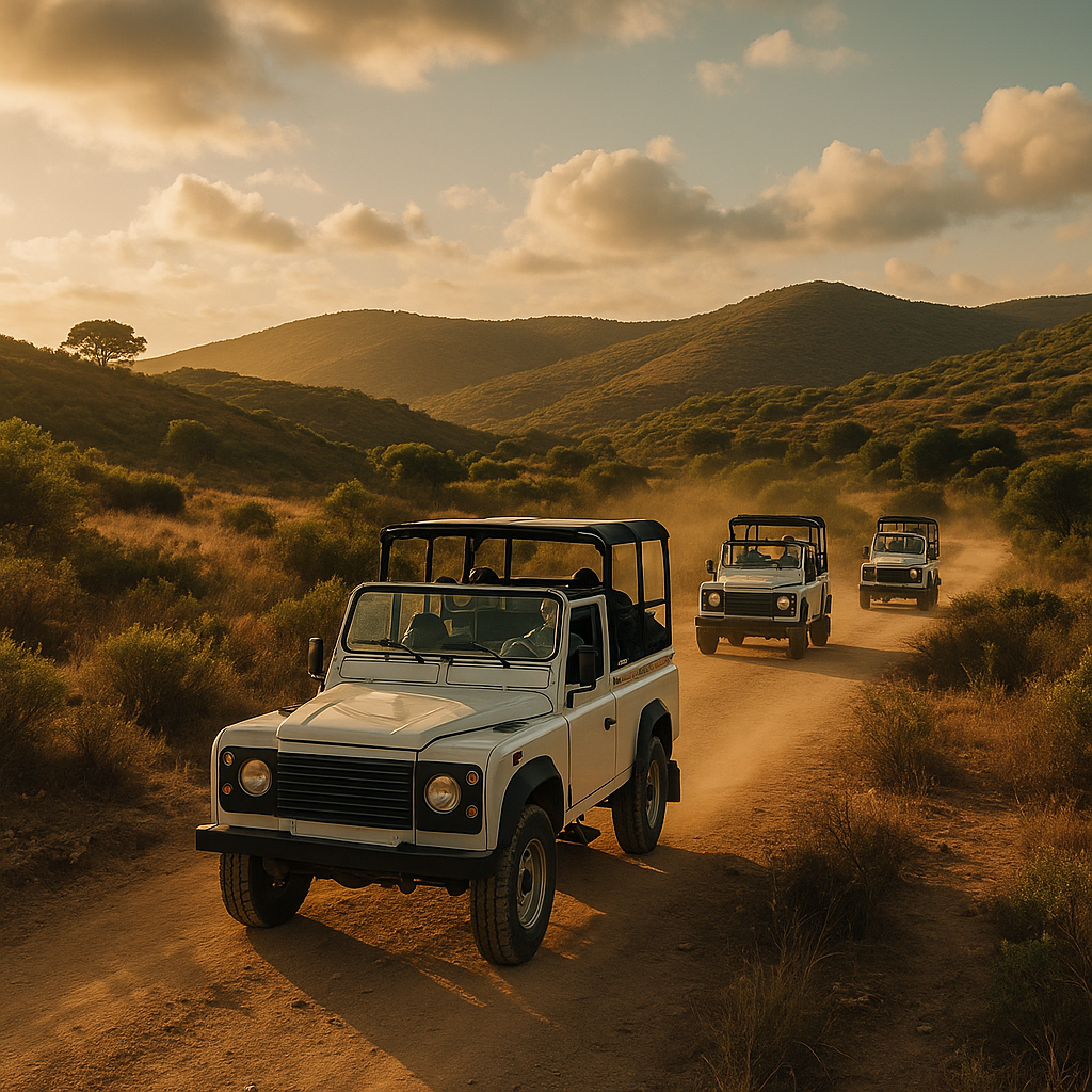 Teamwork Activities in Algarve: Jeep Safari Adventures