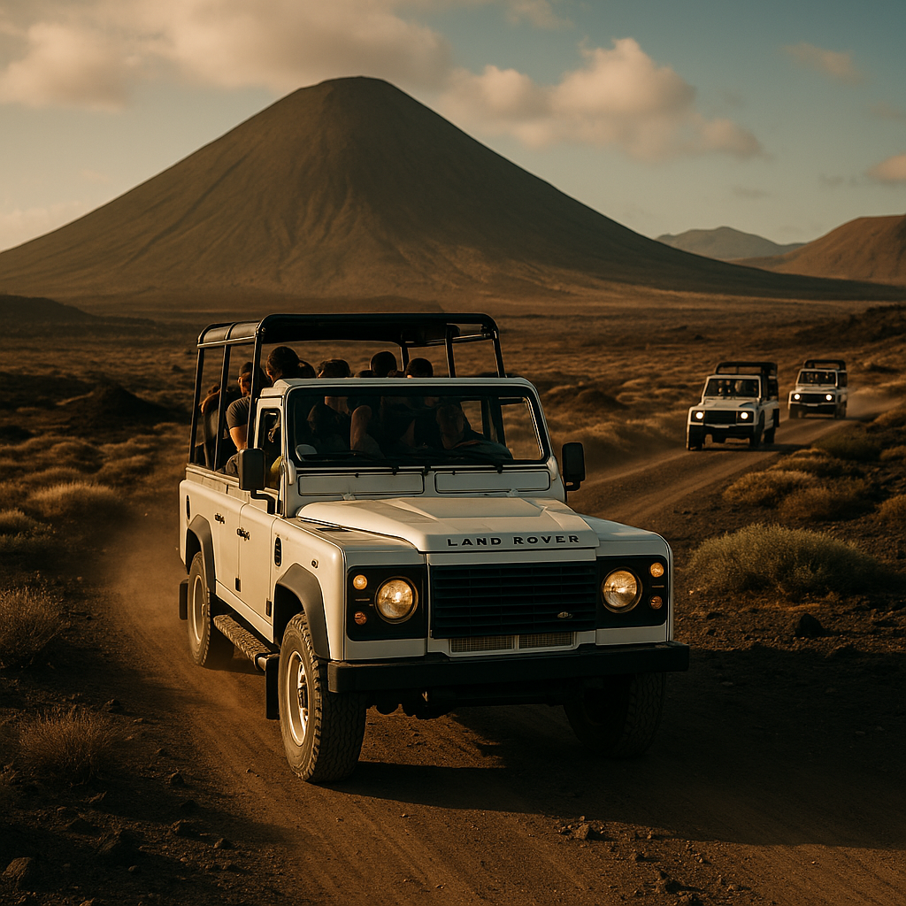 Scenic Off-Road Trails in the Canary Islands: A Jeep Safari Adventure